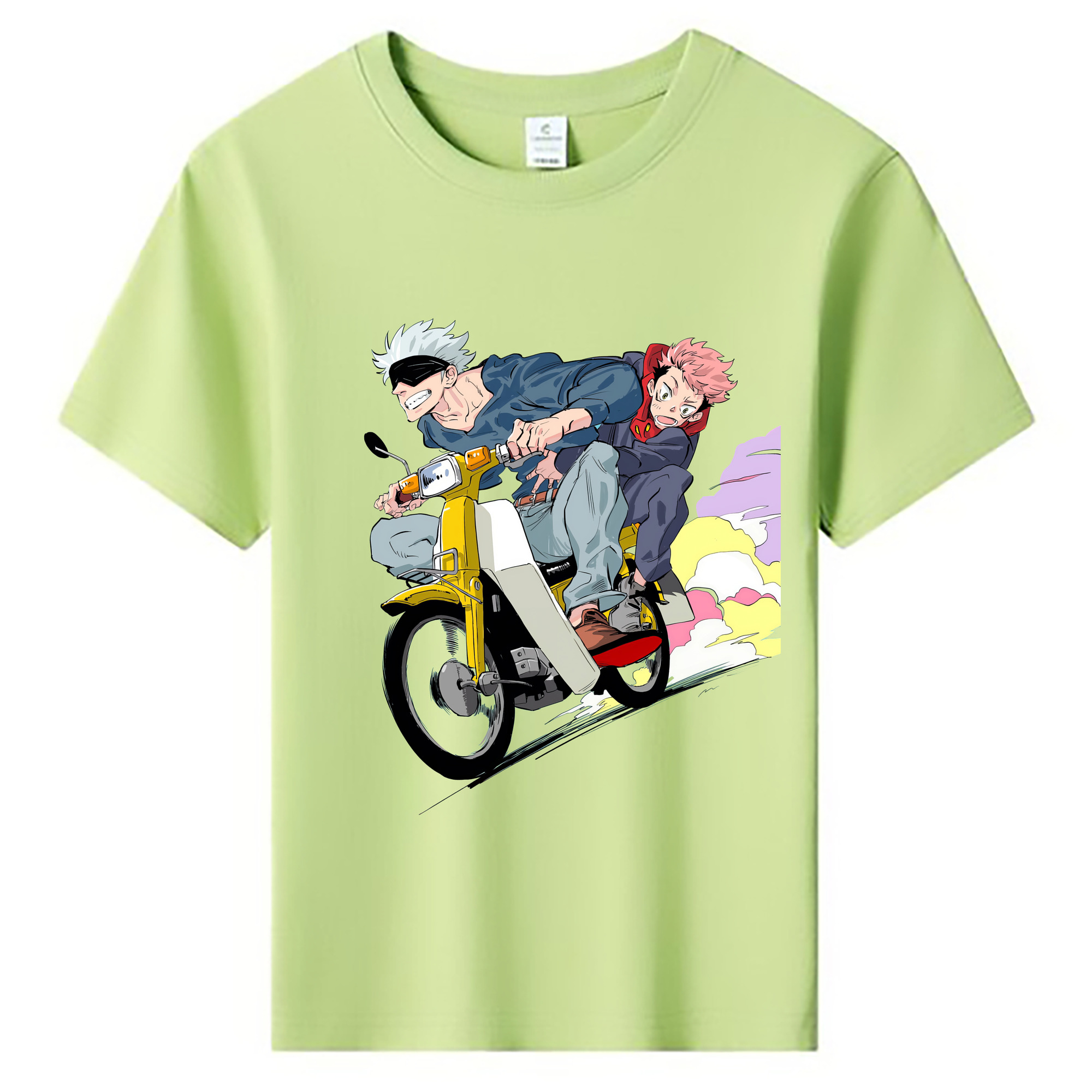 （画像用） 呪術廻戦 Jujutsu Kaisen 綿100％キッズTシャツ（フロントプリント）